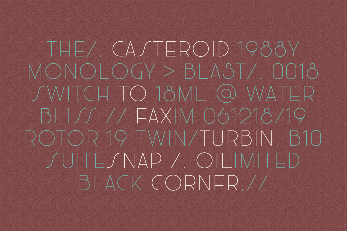CROSSHORN, a Sans Serif Font by OWL KING (Photo 11 of 12)