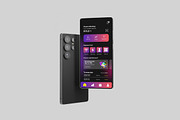 Samsung Galaxy S25 Mockup, a Wearable Device Mockup by Graphic Deal (Thumbnail 8 of 9)