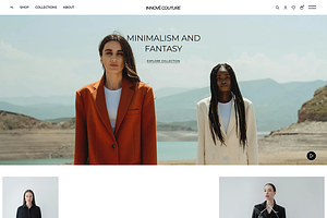 Fashion Clothing Ecommerce Shop, a WordPress Template by MasterDesigns