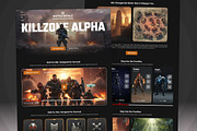 Killzone Alpha - Indie Game Landing, a Landing Page Template by twinstd (Thumbnail 4 of 5)