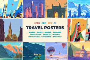 Travel posters. Part 6.