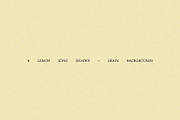 6 Lemon Icing Grain Backgrounds, a Texture Graphic by CREATIVE WORKS. (Thumbnail 1 of 5)