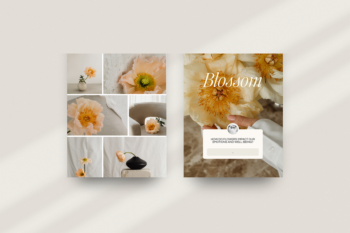 Flora Aesthetic Instagram Feed Posts, a Social Media Template by Twelve Four Studio (Photo 8 of 9)
