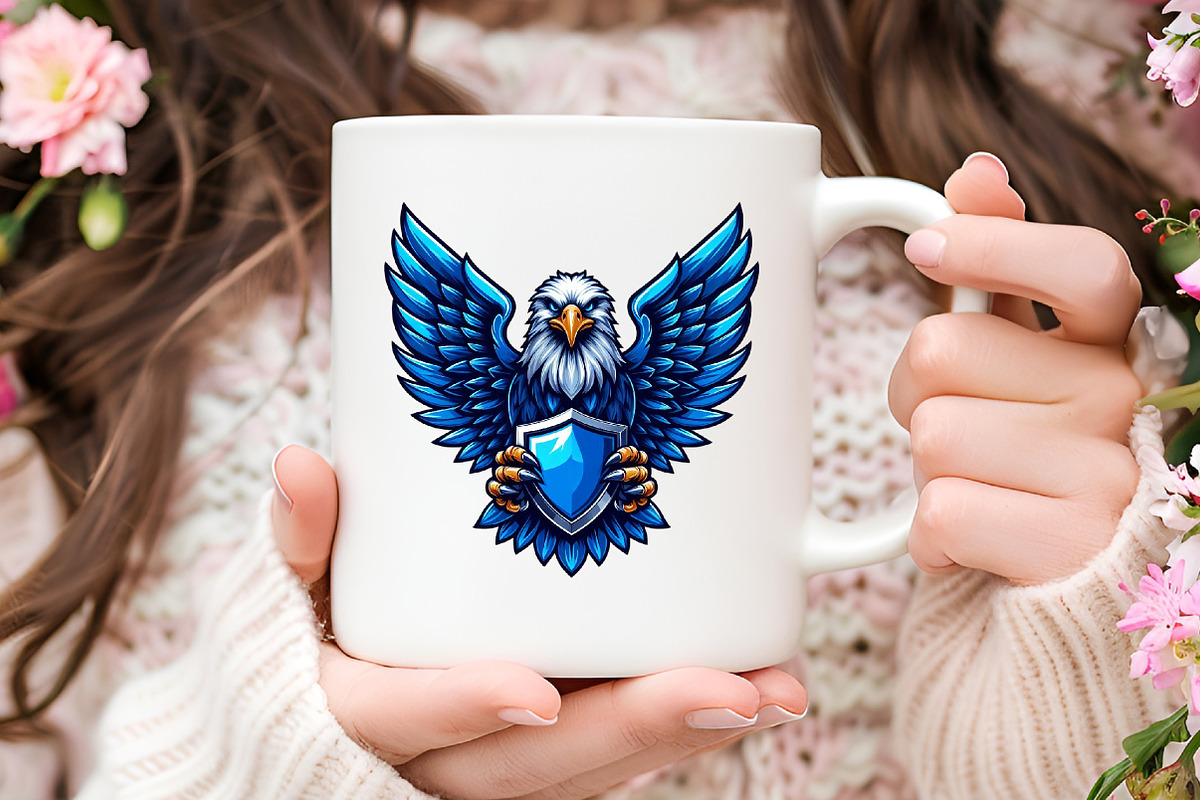 Blue Veterans Day Clipart, an Illustration by RobertsArt (Photo 3 of 7)
