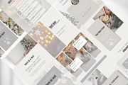 White Christmas Instagram Templates, a Social Media Template by SociallyyCreative (Thumbnail 5 of 10)
