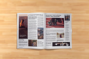 8 Page Newspaper Template, a Stationery Template by retrographix (Thumbnail 4 of 7)