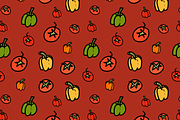 Doodle Art Pattern Bundle, a Food Illustration by AJ Doodles (Thumbnail 2 of 13)