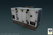 Stationary diesel generator, a Cars & Vehicle 3D Model by 3DCaster (Thumbnail 1 of 6)