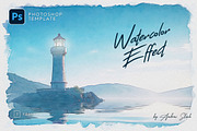 Watercolor Effect, a Layer Style Add-On by Andrew Skoch Design (Thumbnail 1 of 7)