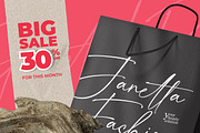 Grasted Rosta, a Script Font by ErgibiStudio (Thumbnail 6 of 11)