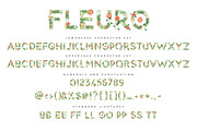 NEW! FLEURO Colour Font :), a Font by Nicky Laatz (Thumbnail 3 of 9)