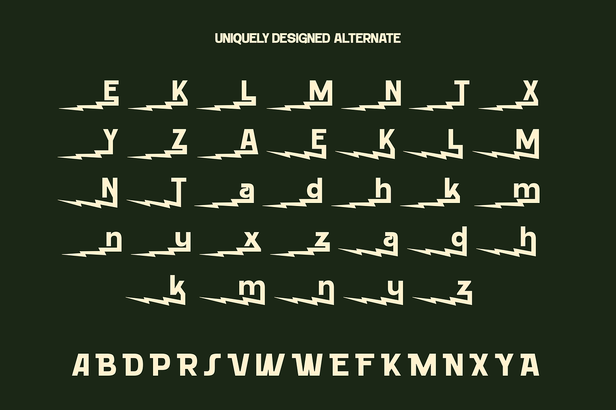 Rotura Vintage - Retro Logo Font, a Sans Serif Font by Nirmana Visual (Photo 13 of 15)