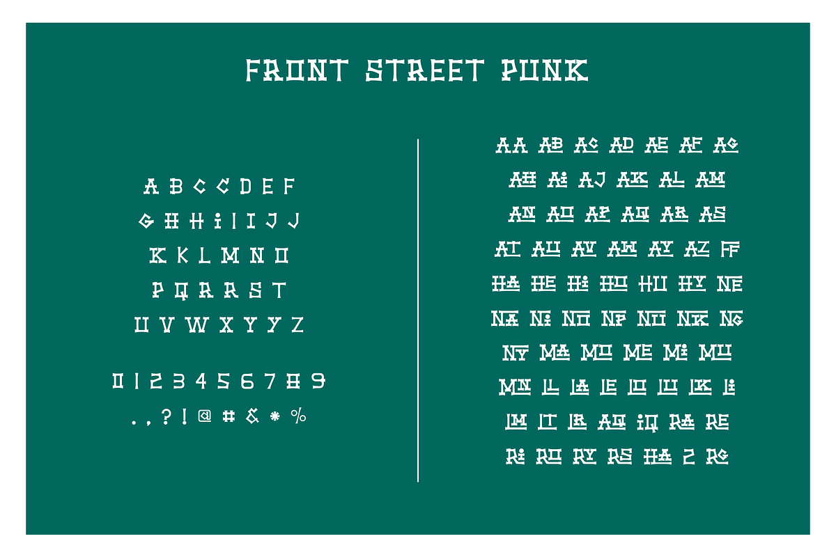 Front St. Tiki Display Font Bundle, a Font by Holt510 (Photo 9 of 10)