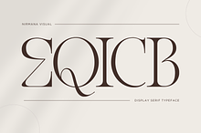 Eqicb - Branding Logo Font