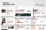 Growth to the Next Level - Keynote, a Presentation Template by QR Design Studio (Thumbnail 1 of 3)