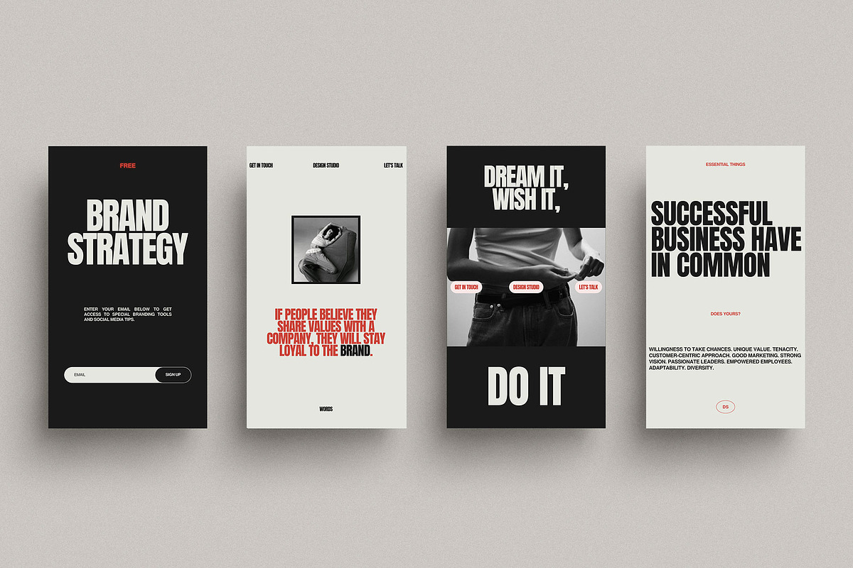 RED | Instagram Template - Stories, a Social Media Template by Moscovita Studio (Photo 9 of 18)