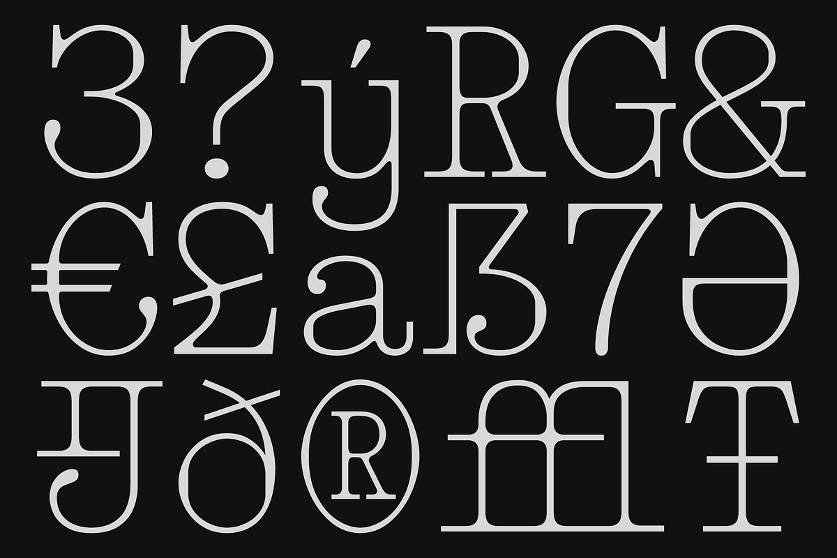 403 Obrinda - Serif Mono, a Serif Font by 403 Type Foundry (Photo 11 of 15)