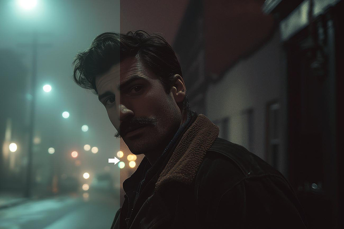 Cinematic Pro B&W & Color Grading, an Action Add-On by Studio Retouch (Photo 2 of 11)