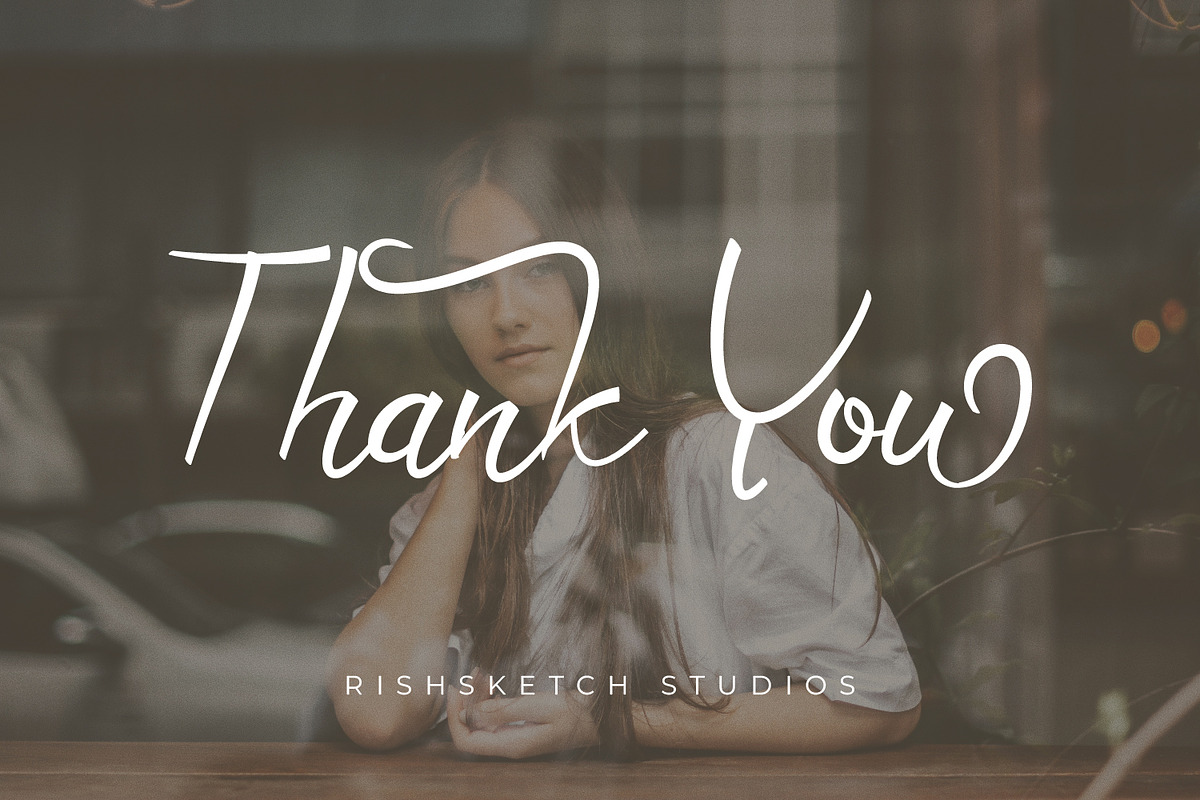 Bestwina, a Script Font by Rishsketch (Photo 12 of 12)