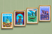 Travel Posters. Part 5., an Illustration by Red Monkey (Thumbnail 6 of 12)