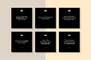 50 INSPIRING INSTAGRAM TEMPLATE, a Social Media Template by RB Boutique (Thumbnail 5 of 10)