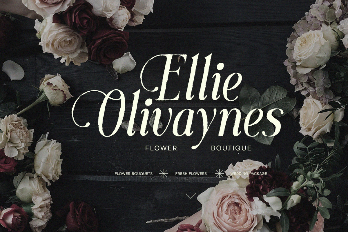 Mirellow White Distressed Serif, a Serif Font by Letterhend Studio (Photo 7 of 13)