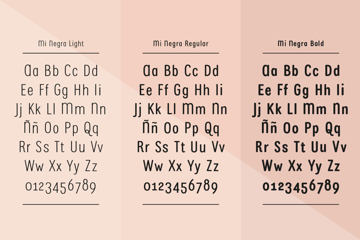 Mi Negra, a Sans Serif Font by Letritas (Photo 3 of 8)