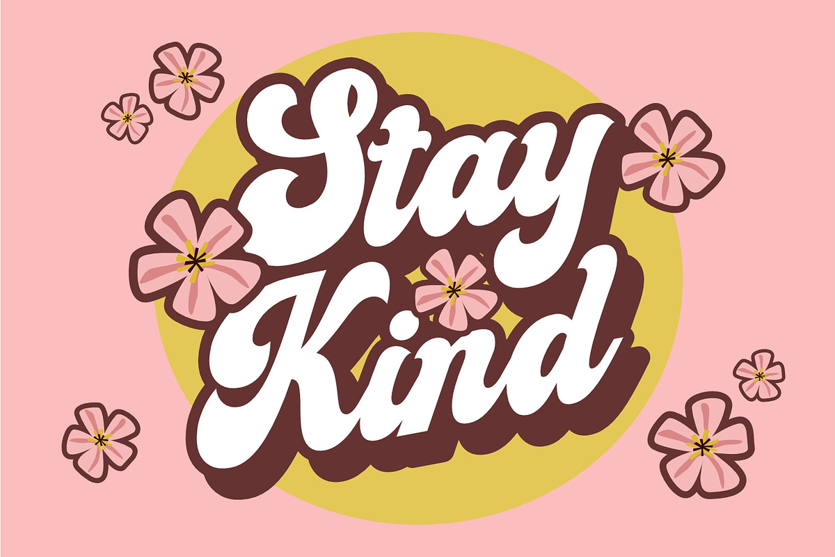 Vintage Mother - Retro Script Font, a Script Font by Keithzo (Photo 3 of 8)