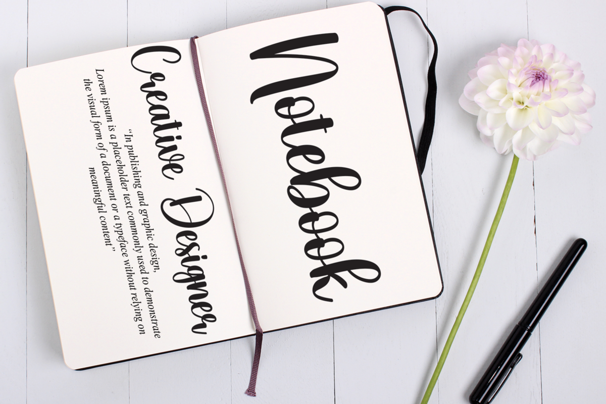Seabird | Script Font, a Script Font by Scratchones (Photo 5 of 8)