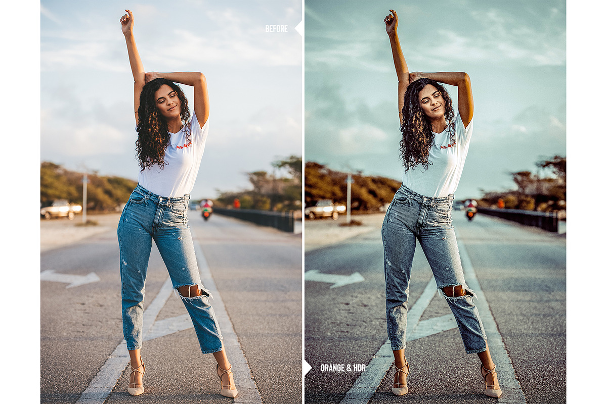 Orange Tone Mobile & Desktop Presets, an Action Add-On by Effect-Hub (Photo 11 of 15)