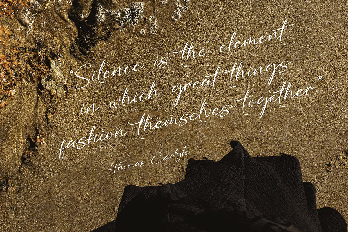 Mellanika, a Script Font by Arterfak Project (Photo 9 of 12)