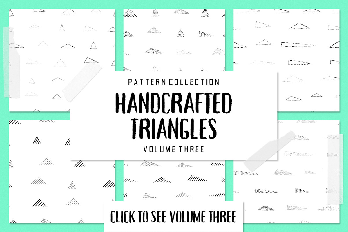 The Mega Mix & Match Triangle Pack!, an Object Graphic by Abbie May (Photo 5 of 5)