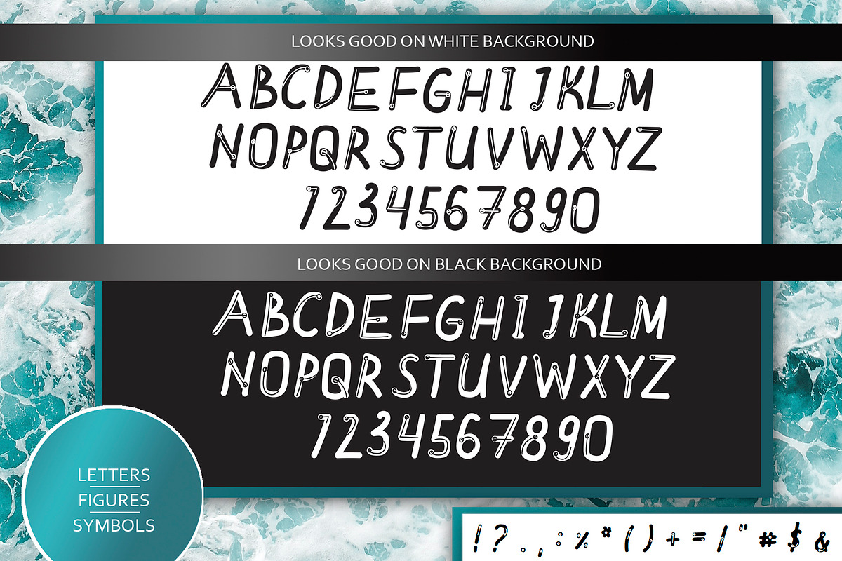 SALE! Meditative Font - Display, a Symbol Font by Fli Store (Photo 2 of 7)