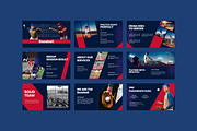 Xylo- Baseball Sports PowerPoint, a Presentation Template by Premast (Thumbnail 2 of 4)