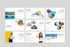 Summericon - Google Slides Template