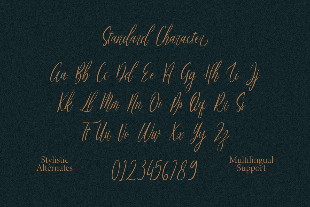 Rimeland - Modern Calligraphy, a Font by Letterhend Studio (Photo 5 of 9)