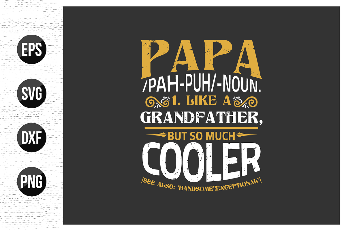 Fathers day t shirt design bundle, a Graphic by Uniquesvg99 (Photo 8 of 31)