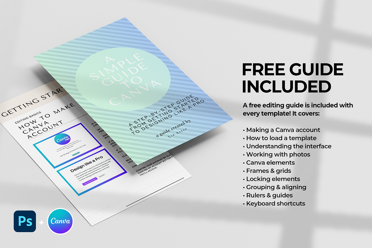 Modern Seminar Flyer | Canva & PSD, a Flyer Template by Vintage Impressions (Photo 5 of 6)