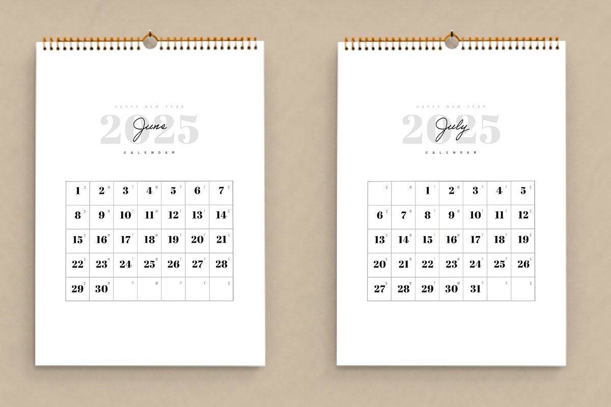 Calendar Layout, a Stationery Template by ContestDesign (Photo 3 of 4)