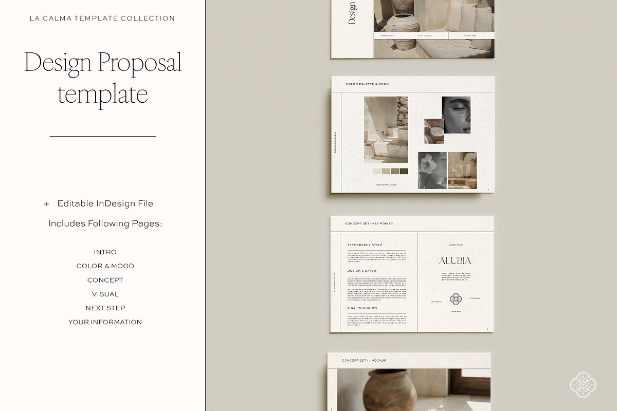 La Calma - Design Proposal Template, a Presentation Template by Alubia design (Photo 1 of 4)