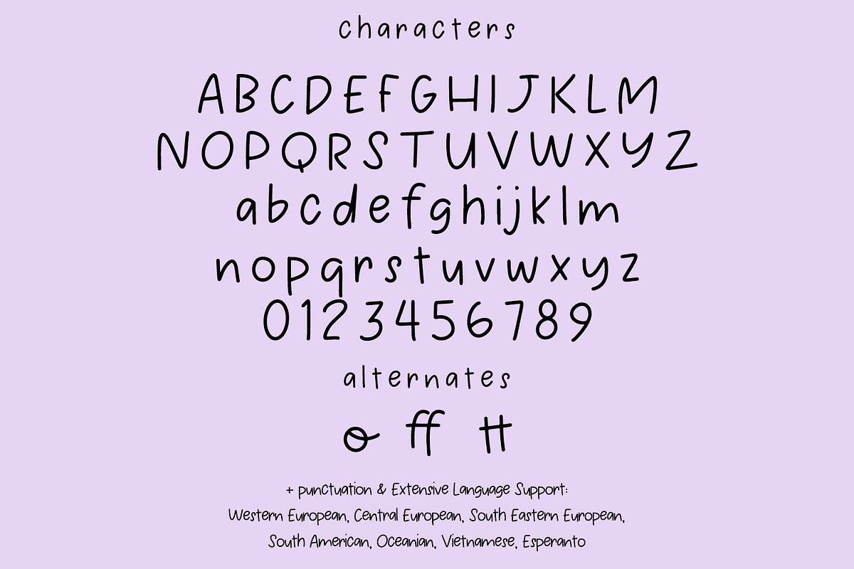 Palosanto Sans, a Handwritten Font by Beck McCormick (Photo 10 of 10)