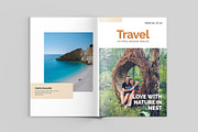 Travel Magazine Template, a Magazine Template by xtratimebd (Thumbnail 9 of 10)