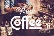 Coffee Typography Vectors, a Food Illustration by Steve Wolf Designs (Thumbnail 2 of 5)