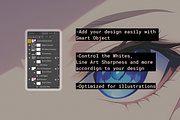90s Anime Photoshop Template Effect, a Preset Add-On by Mock It Up (Thumbnail 6 of 7)