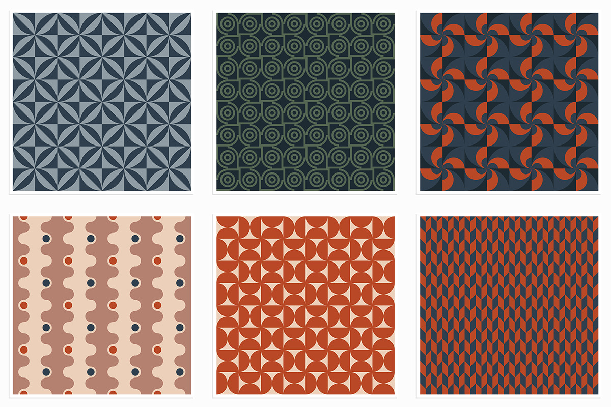 Simple geometric shapes, a Pattern Graphic by Lawkeeper (Photo 3 of 5)