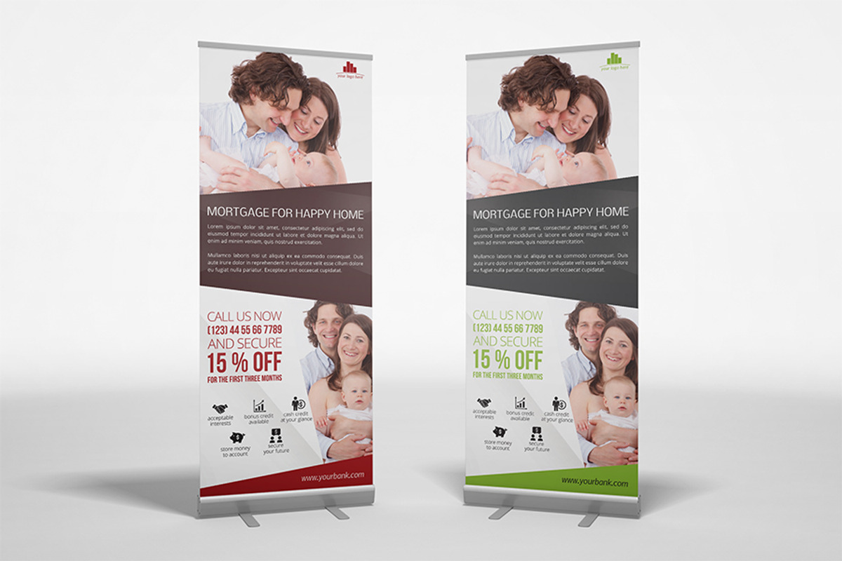 Mortgage RollUp Banner Template, a Presentation Template by don_2mba (Photo 4 of 5)