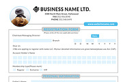 Registration form 2, a Stationery Template by DesignGhar (Thumbnail 5 of 5)