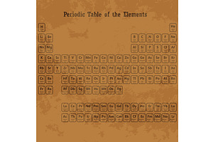 Periodic Table of the Elements, an Education Illustration by piter.goskov