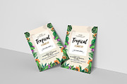 Tropical Day PSD Flyer Template, a Flyer Template by PixelsDesign (Thumbnail 2 of 3)