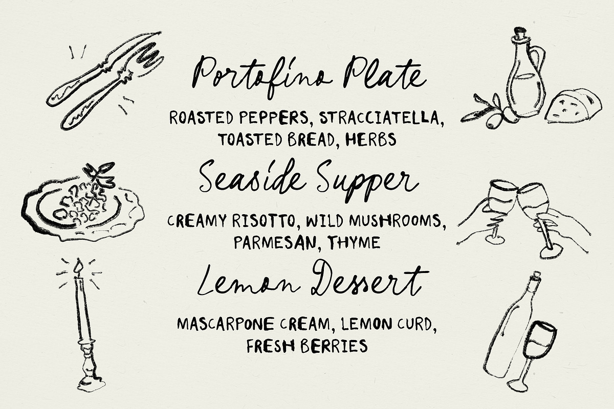 Tender Mischief DUO, a Handwritten Font by supfonts (Photo 3 of 13)